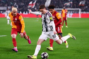 尤文图斯主场3-2险胜加拉塔萨雷，洛卡特利荣膺最佳球员